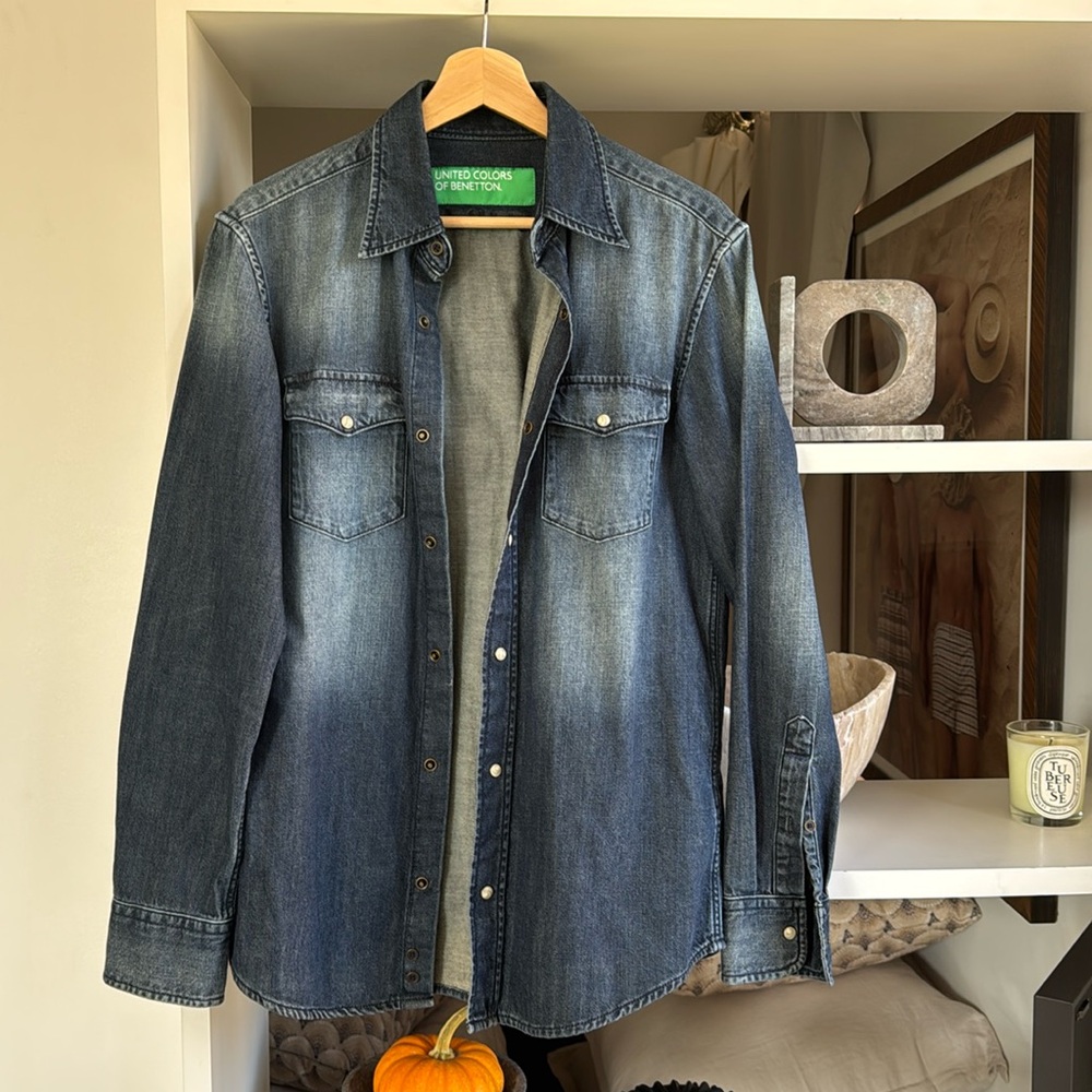 Never worn denim shirt